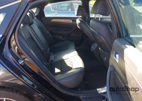 2017 Hyundai Sonata Sport 2.0T из США, поврежденный, VIN 5NPE34AB5HH556324